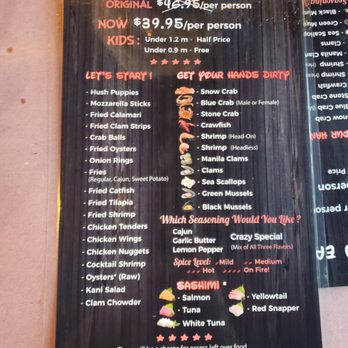 Crazy Crab - Menu August 2018 - Cajun/Creole Near Me - Fairfax, Virginia Crazy Crab - Menu August 2018 - Cajun/Creole Near Me - Fairfax, Virginia