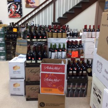 Triangle Liquors - a variety of liquor bottles in a store - Beer, Wine & Spirits Near Me - Valparaiso, Indiana
