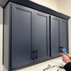 Stone Ridge Cabinetry - Double Shaker Laundry Room Project
