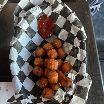 Sneaky’s Bar & Burger Joint - Sweet potato tots - Burgers Near Me - Edwardsville, Illinois Sneaky’s Bar & Burger Joint - Sweet potato tots - Burgers Near Me - Edwardsville, Illinois