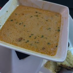 The Main Street Grill - Crab bisque