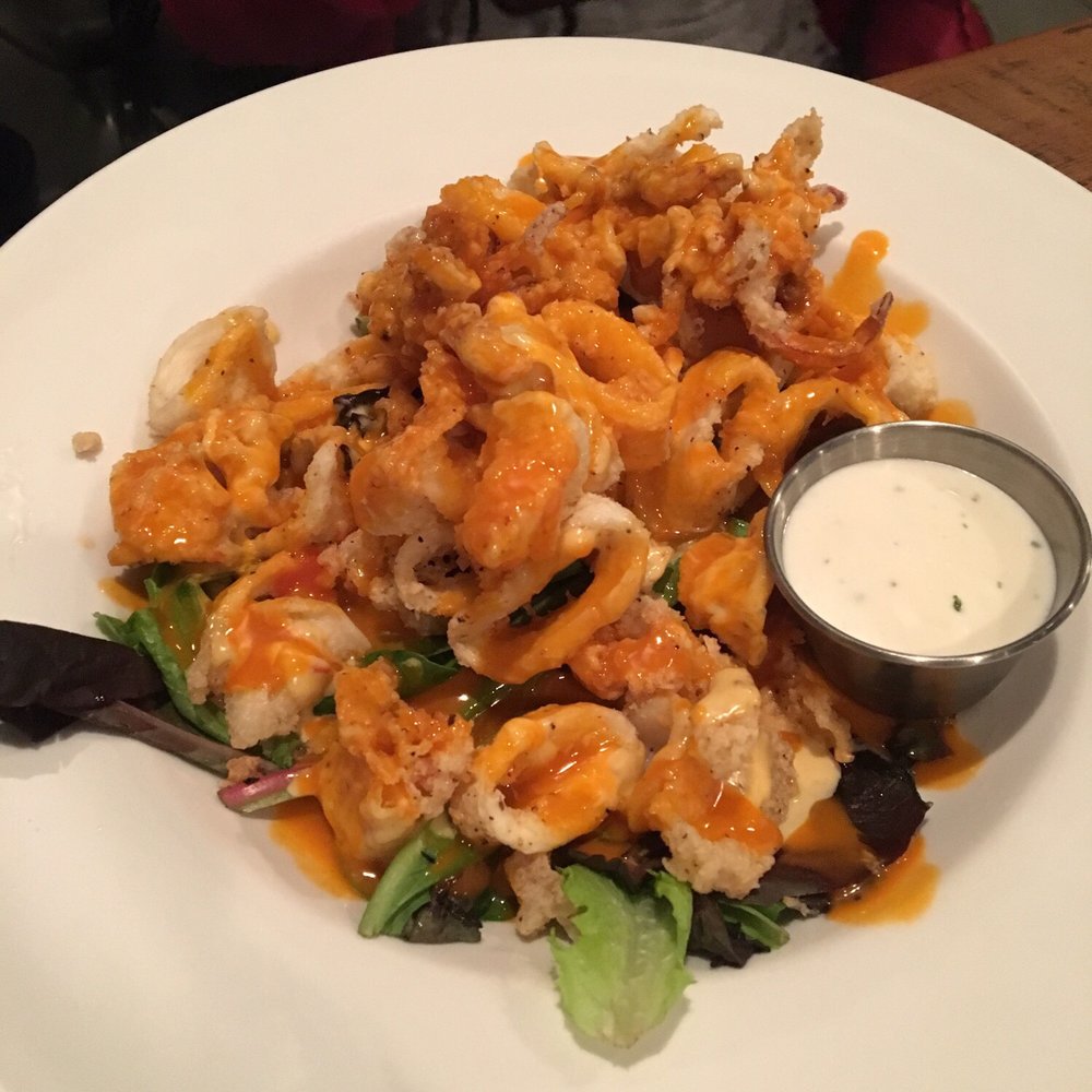 Plates Restaurant & Catering - Buffalo calamari that my daughter waisted - New American Near Me - Baltimore, Maryland Plates Restaurant & Catering - Buffalo calamari that my daughter waisted - New American Near Me - Baltimore, Maryland