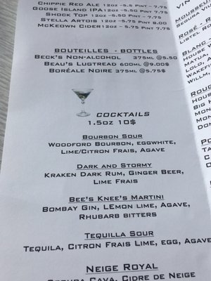 Menu photo 8 Le Hibou Wakefield, QC Menu photo 8 Le Hibou Wakefield, QC