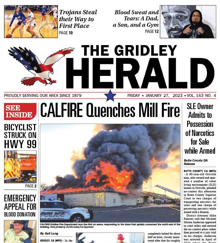 THE GRIDLEY HERALD 300 Spruce St, Gridley, California Newspapers