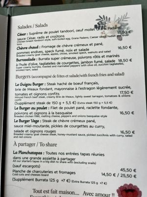Menu photo 3 Le Corner Saint Germain Paris, 01 Menu photo 3 Le Corner Saint Germain Paris, 01