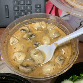 Sa-Bai Thong - 22. Tom Ka Soup - Thai Near Me - Madison, Wisconsin