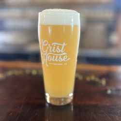 Grist House Beer Crib - Hazedelic IPA yum