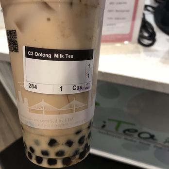 i-Tea - Roasted oolong mt w/ boba - Bubble Tea Near Me - San Jose, California