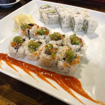 Sushi Zona - Spicy crab roll and "Are you killing me" roll - Sushi Bars Near Me - Tucson, Arizona