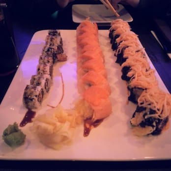 Sushi Hana - The special roll on the right was amazing! Think it was called SOHO with black rice. - Sushi Bars Near Me - Pooler, Georgia Sushi Hana - The special roll on the right was amazing! Think it was called SOHO with black rice. - Sushi Bars Near Me - Pooler, Georgia