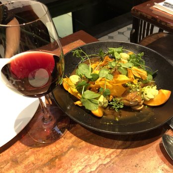 La Quincaillerie - This chicken dish was really good and interesting as they had hummus inside the dish. - Seafood Near Me - Ixelles, BRU La Quincaillerie - This chicken dish was really good and interesting as they had hummus inside the dish. - Seafood Near Me - Ixelles, BRU