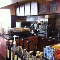Behind the counter