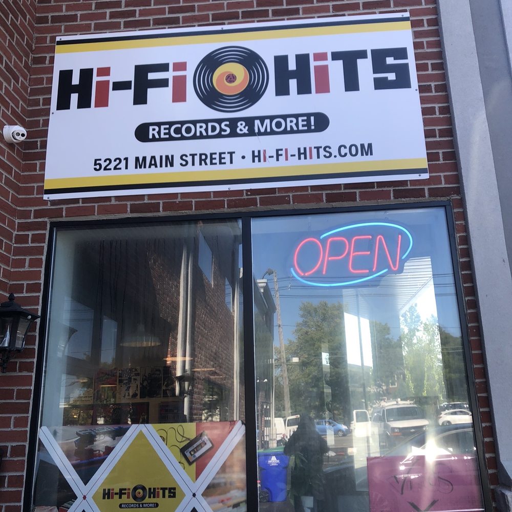 Hi-Fi Hits Records - Window by the entrance! - Music & DVDs Near Me - Williamsville, New York Hi-Fi Hits Records - Window by the entrance! - Music & DVDs Near Me - Williamsville, New York