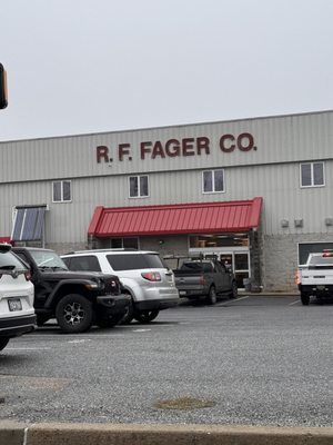Fager R F Logo