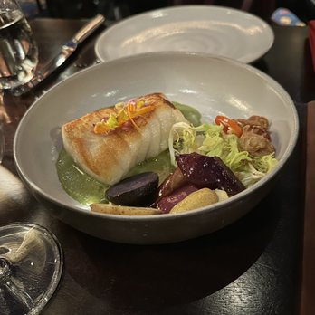 The Library - Sea bass - New American Near Me - Las Vegas, Nevada The Library - Sea bass - New American Near Me - Las Vegas, Nevada