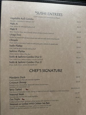 Menu photo 8 Zen Asian Fusion Charleston, SC Menu photo 8 Zen Asian Fusion Charleston, SC