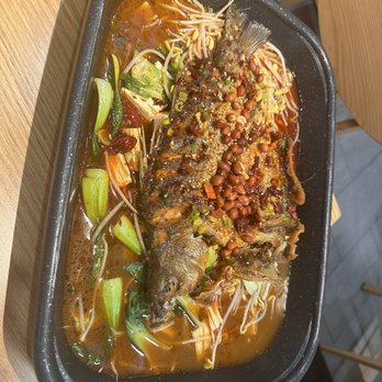 A Xiang Mi Xian - Spicy Roasted fish - Chinese Near Me - Flushing, New York