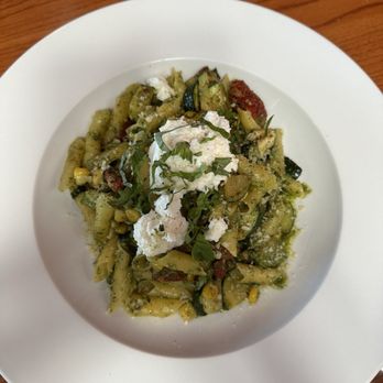 Cucina Bella - Garganelli Al Pesto - Italian Near Me - Denver, Colorado Cucina Bella - Garganelli Al Pesto - Italian Near Me - Denver, Colorado