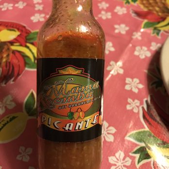 Mama Roomba - Their own hot sauce - very spicy/strong kick - Caribbean Near Me - Bakersfield, California Mama Roomba - Their own hot sauce - very spicy/strong kick - Caribbean Near Me - Bakersfield, California