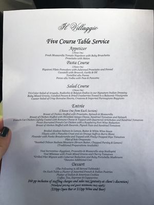 Menu photo 6 Il Villaggio Carlstadt, NJ Menu photo 6 Il Villaggio Carlstadt, NJ