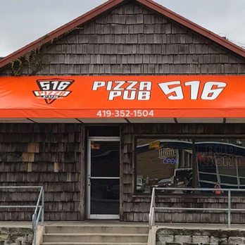 Pizza Pub 516 - the front of the restaurant - Pizza Near Me - Bowling Green, Ohio