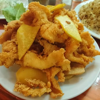 Mamani - Chicharrón de pescado, porción normal y aceptable - Peruvian Near Me - Buenos Aires, C