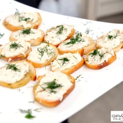 Crave Cuisine - Smoked trout crostini