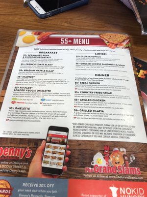 Menu photo 4 Denny's Dana Point, CA