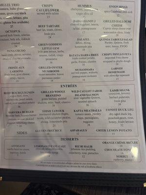 Menu photo 1 BarVera Stamford, CT Menu photo 1 BarVera Stamford, CT
