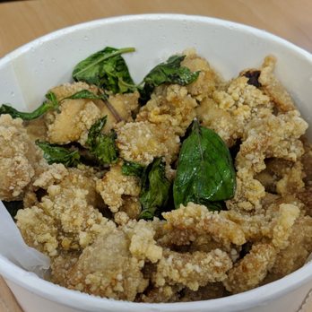 Golden Leaf - taiwanese popcorn chicken with fried basil - excellent flavor! - Taiwanese Near Me - San Gabriel, California Golden Leaf - taiwanese popcorn chicken with fried basil - excellent flavor! - Taiwanese Near Me - San Gabriel, California