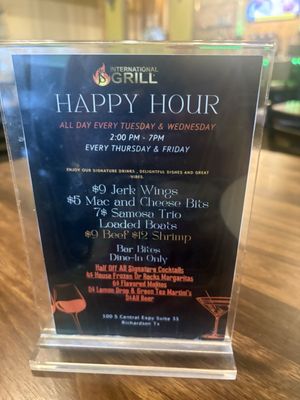 Menu photo 2 JS International Grill Richardson, TX Menu photo 2 JS International Grill Richardson, TX