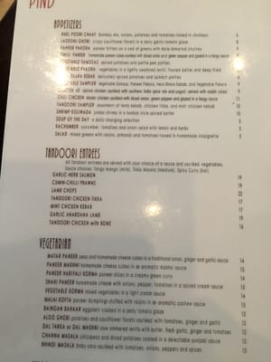 Menu photo 6 PIND Indian Cuisine Ashburn, VA Menu photo 6 PIND Indian Cuisine Ashburn, VA