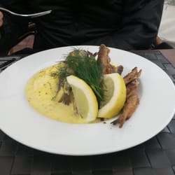 Ravintola-Street Bar Sarastro - Typical dish.  Muikka. Delicious!!!!!