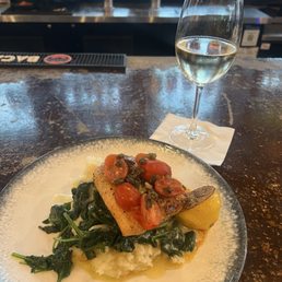 Garlic Garlic Caper Grilled Salmon