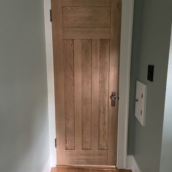 Jack's Construction - Antique fir door that wouldn't close before now fits perfect! - Windows Installation Near Me - Shoreline, Washington