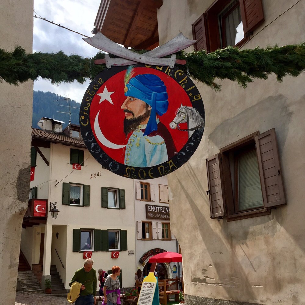 Festa Della Turchia - Entrance to the barrio Turchia - Festivals Near Me - Moena, Tennessee