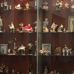 Zidel Eric J DDS - Dental figurines - gifts from the many patients who love this dentist!