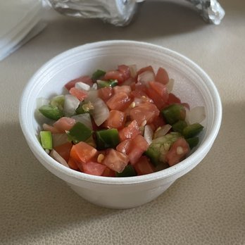 Los Arcos Mexican Grill - Side of Pico de Gallo - Mexican Near Me - San Antonio, Texas