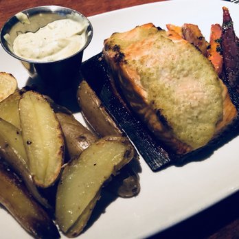 Phoenix City Grille - Literally cedar plank salmon. - Bars Near Me - Phoenix, Arizona Phoenix City Grille - Literally cedar plank salmon. - Bars Near Me - Phoenix, Arizona