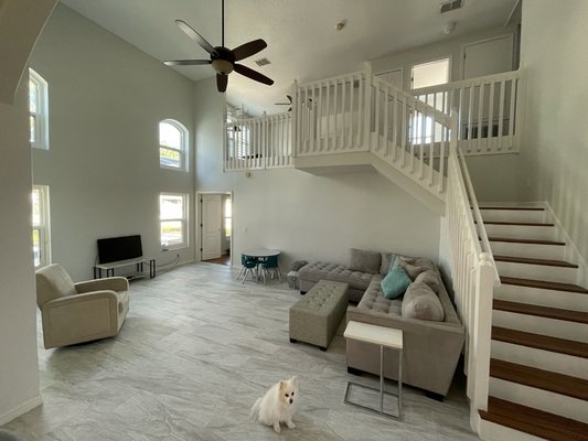 Interior Painting - Interior Wall’s Painted With Primer And Paint.