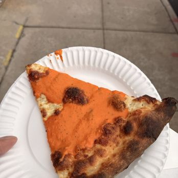 Masani Pizza - First vodka slice that needed some work - Pizza Near Me - Forest Hills, New York