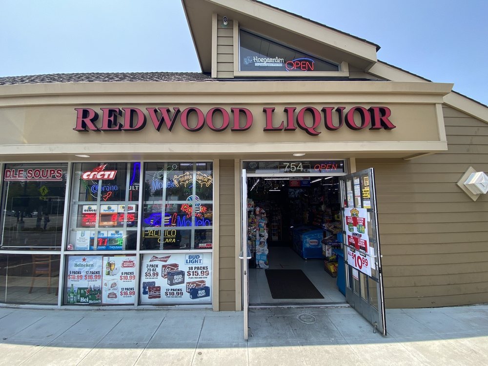 Redwood Liquor Logo