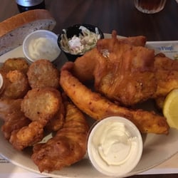 Kelly’s pub  - Combo fish fry. Perch, blue gill and cod.