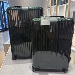 Rimowa suitcases we purchased