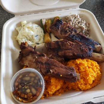 Hafa Adai Nengkanu - BBQ Ribs Fiesta Plate - Food Trucks Near Me - Kahului, Hawaii Hafa Adai Nengkanu - BBQ Ribs Fiesta Plate - Food Trucks Near Me - Kahului, Hawaii
