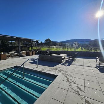 Alila Napa Valley - Pool time in February.  It was perfect. - Hotels Near Me - St Helena, California