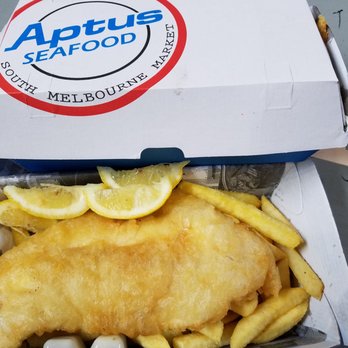Aptus Seafood - Fish n chips is my favorite. - Seafood Markets Near Me - South Melbourne, VIC Aptus Seafood - Fish n chips is my favorite. - Seafood Markets Near Me - South Melbourne, VIC