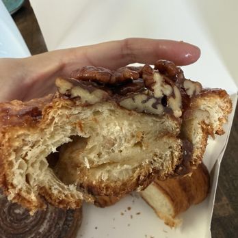 Mix Bakeshop - Interior of pecan sticky bun so so good - Coffee & Tea Near Me - Ashland, Oregon