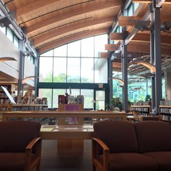 Newstead Public Library - Elevated ceilings and more seating