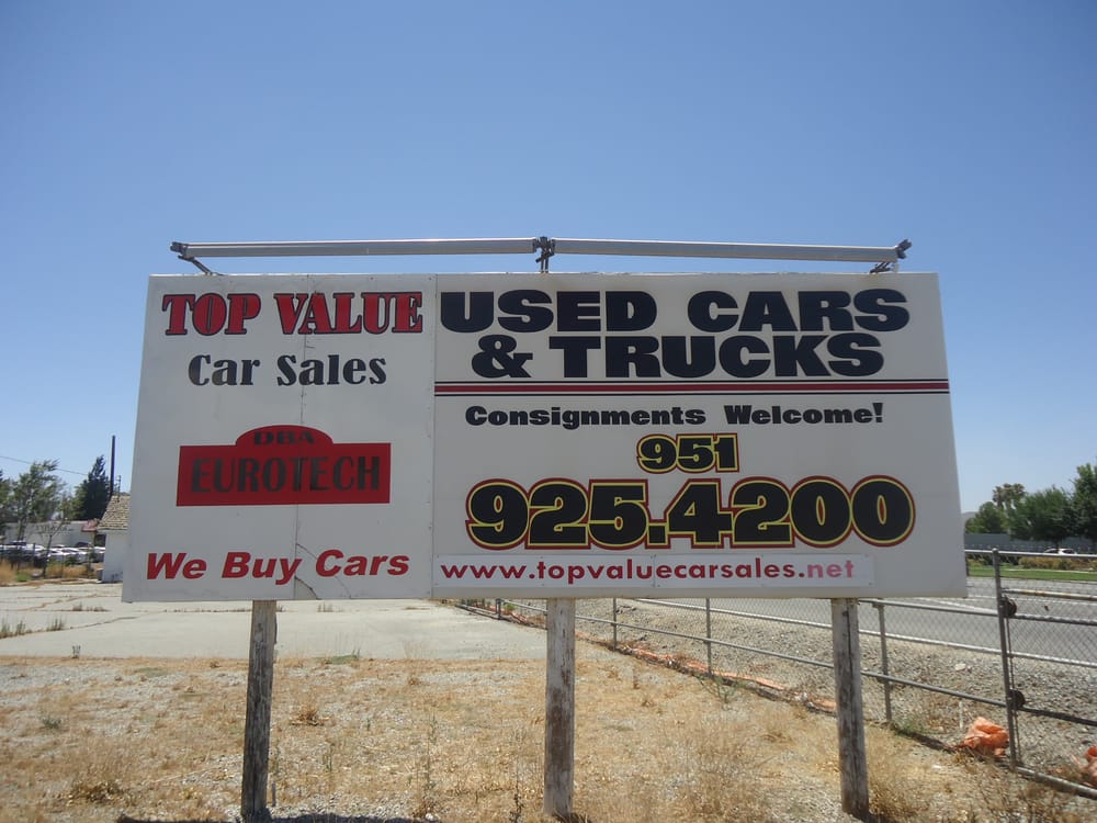 TOP VALUE CAR SALES 4099 W Florida Ave, Hemet, California Car